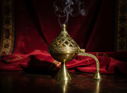 Amrutvayu Pure Brass Dhoop Cone Holder Big Size