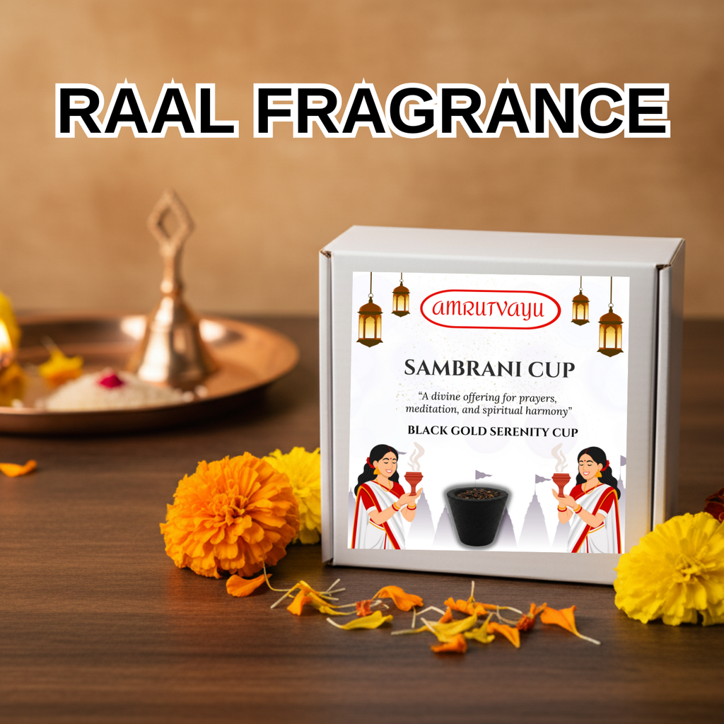 Charcoal Based  Sambrani Havan Cups with Loban