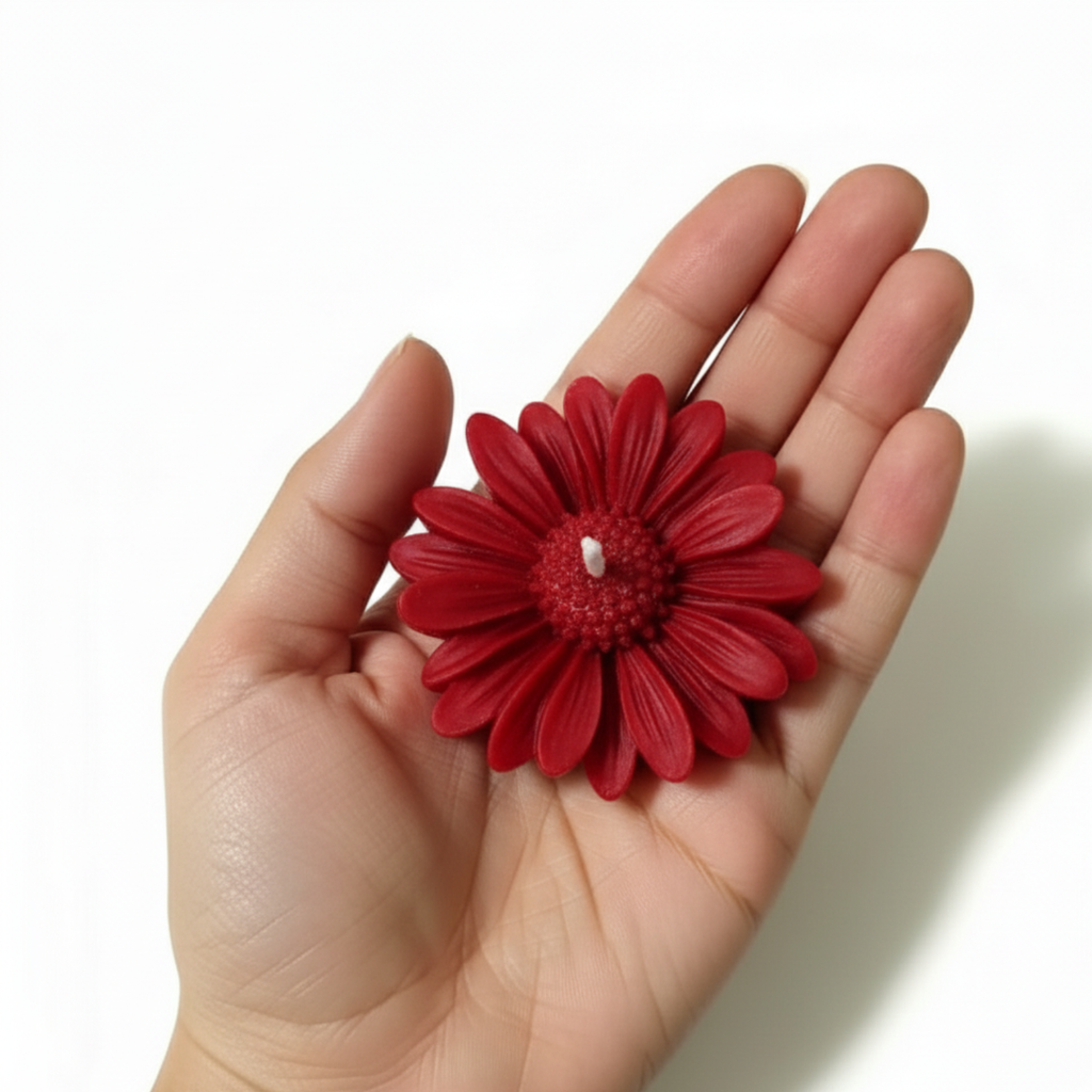 Daisy Floating Candle for Water Bowl | Soy Wax Scented Daisy Floating Candle Diwali Decoration