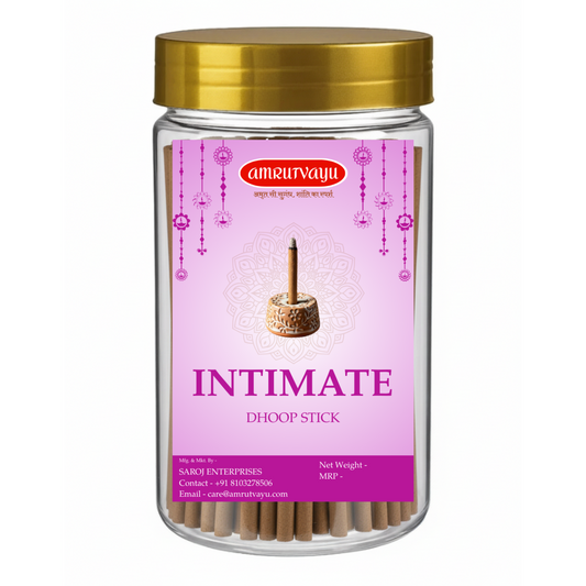 Incense Intimate Dhoop Stick | Charcoal Free & Bamboo Less