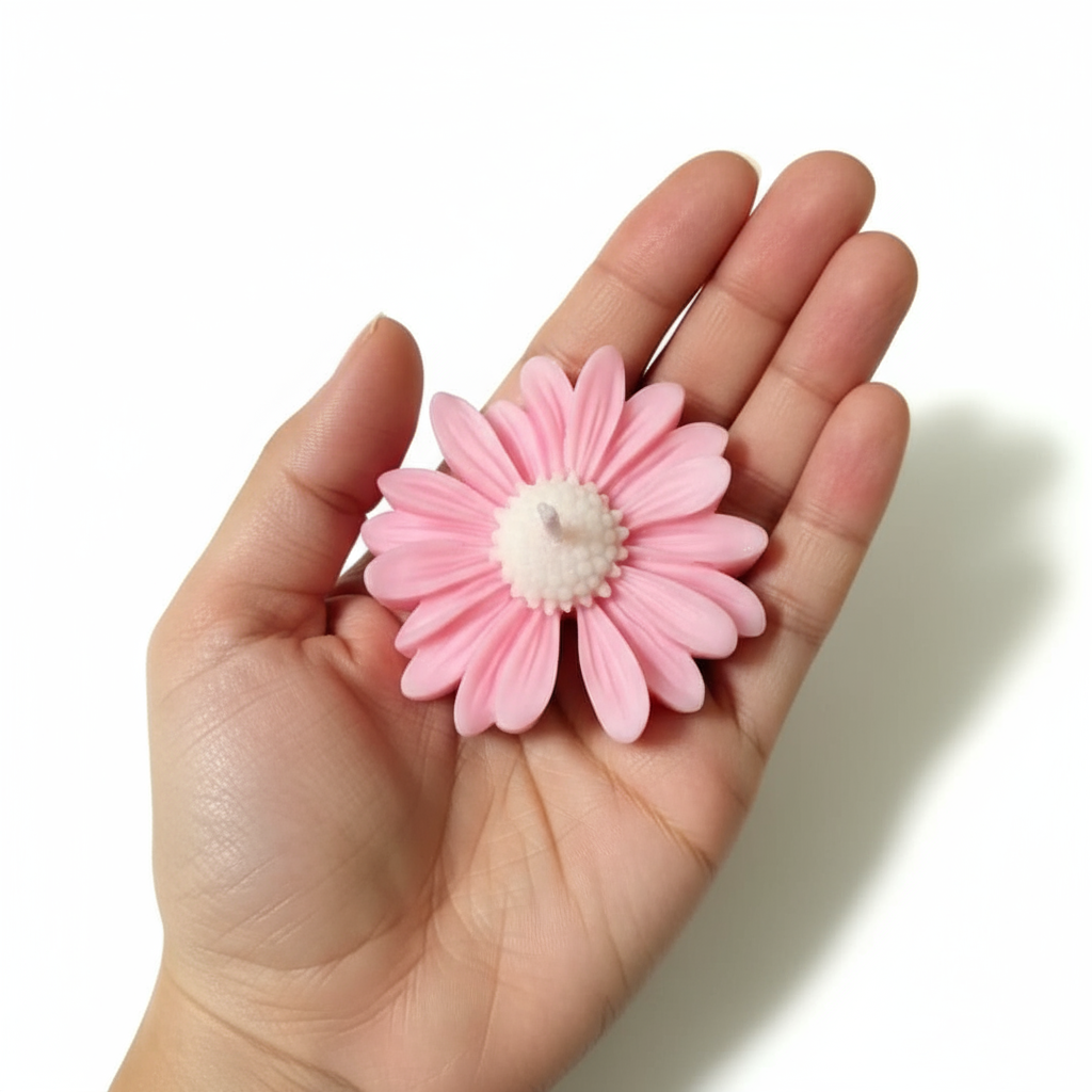 Daisy Floating Candle for Water Bowl | Soy Wax Scented Daisy Floating Candle Diwali Decoration